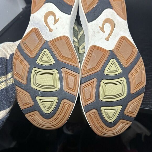 Olukai Mio Li Mens Size 11.5 Green Mesh Shoes Sneakers Lace Up - Picture 9 of 11